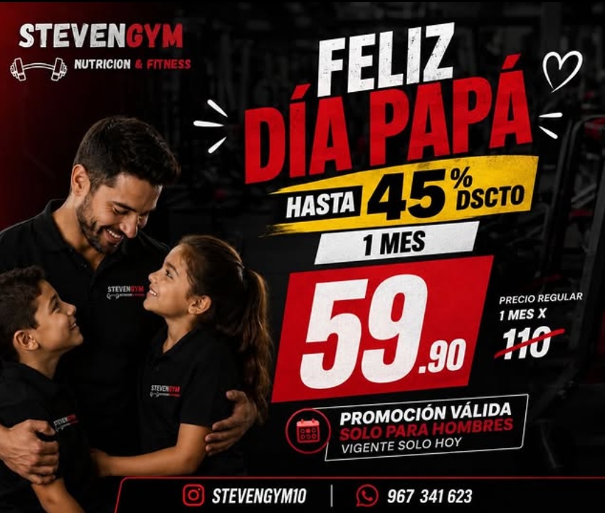 Promo Feliz Día Papá